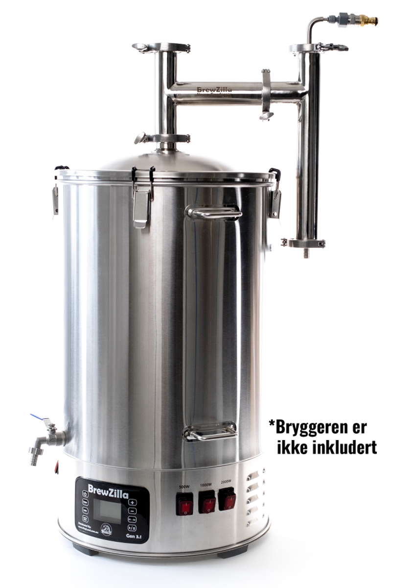 BrewZilla dampkondensator fra Kegland