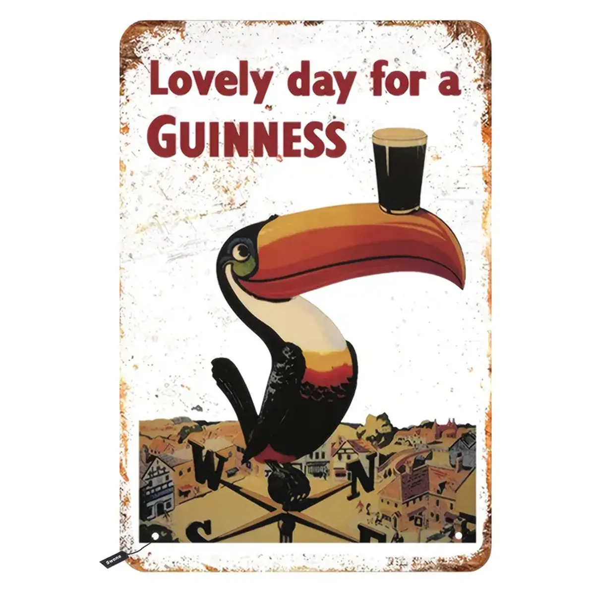 Tinnskilt, I Love Guinness