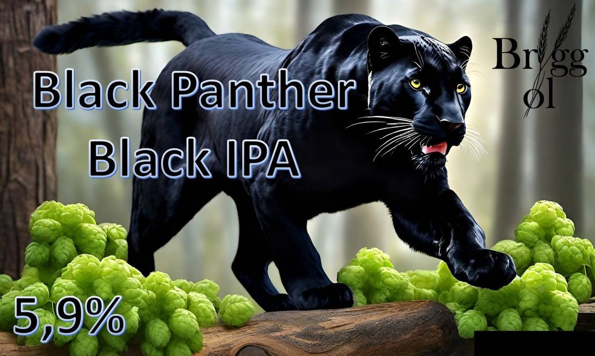 Black Panther - Black IPA, 25 liter