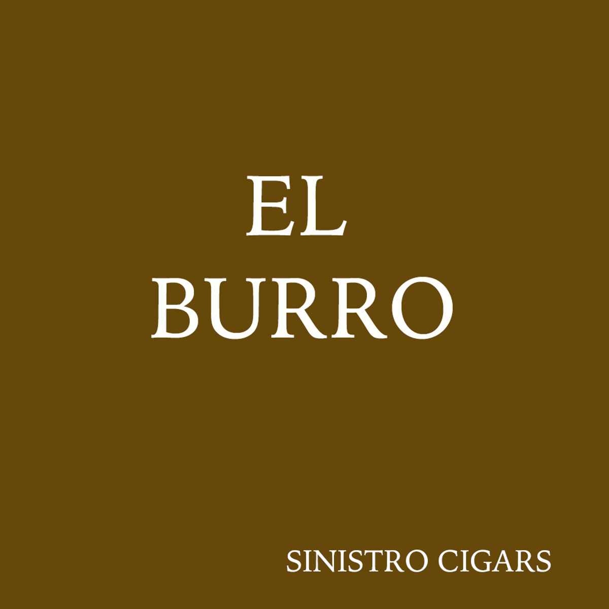Sinistro El Burro Maduro Vol. II Robusto Single
